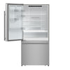 Forno Milano 2-Piece 62-Inch Freestanding Dual Bottom Freezer Refrigerator, Stainless Steel – 34.4 cu.ft, Touch Control, Ice Maker