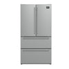 Forno Moena 36-Inch French Door Refrigerator, 19.2 cu.ft, Counter Depth, Ice Maker, Stainless Steel Interior Panel, ENERGY STAR Certified