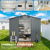 Metal Storage Shed 8'x12'