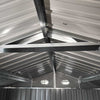 12x8 ft Metal Storage Shed with Foundation Kit - CheryLife