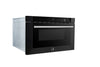 Forno Capoliveri Espresso 24-Inch Microwave Drawer, Black, 1.2 cu.ft, 1500 Watts, Built-In, Touch Control LCD Display, Auto-Touch Open/Close, 11 Power Levels, Sensor Cooking