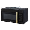 Forno Fornace 30-Inch Over the Range Convection Microwave, Black – 1.5 cu.ft, 300 CFM Vent, Touch Control, LED Light