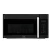 Forno Fornace 30-Inch Over the Range Convection Microwave, Black – 1.5 cu.ft, 300 CFM Vent, Touch Control, LED Light