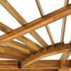 Outdoor Acacia Wood Triangle Pergola