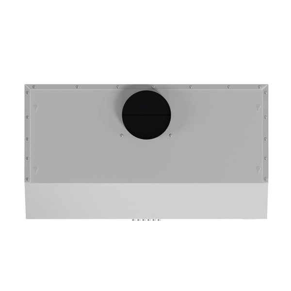 Forno Bari Espresso 30-Inch Under Cabinet Range Hood, White, 600 CFM, LED Lighting, Dishwasher-Safe Baffle Filters, 3-Speed Fan Control