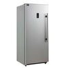 Forno Fortezza 28 Inch Left-Swing Freezer, Stainless Steel with Automatic Ice Maker