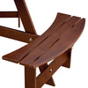 Wooden round Picnic Table 6 person main 011