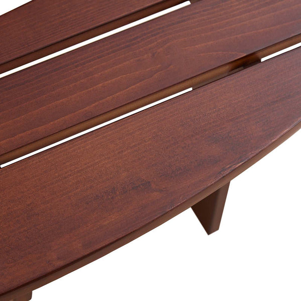 Wooden round Picnic Table 6 person main 07