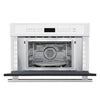 Oliena Espresso White 30 Inch 1750 Watt Compact Oven & 1000 Watt Microwave, 1.6 cu. ft.