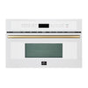 Oliena Espresso White 30 Inch 1750 Watt Compact Oven & 1000 Watt Microwave, 1.6 cu. ft.