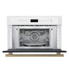 Oliena Espresso White 30 Inch 1750 Watt Compact Oven & 1000 Watt Microwave, 1.6 cu. ft.