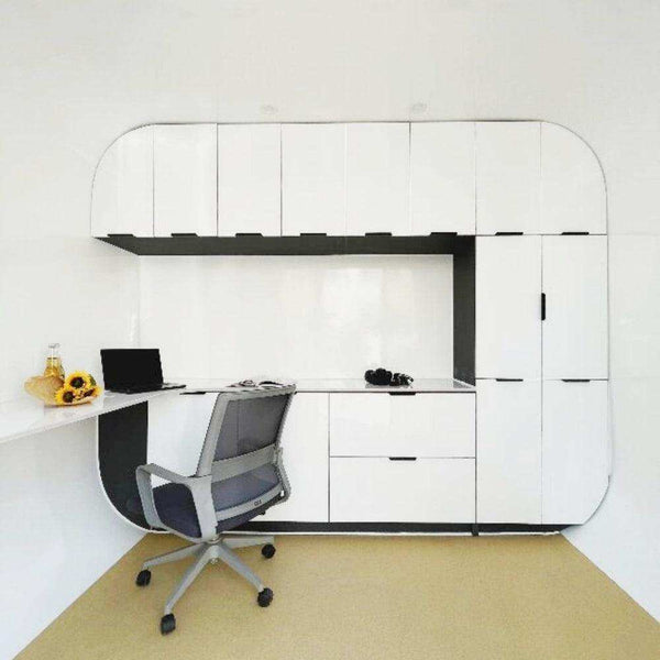 Modern Tiny Office Apple Cabin 10ft