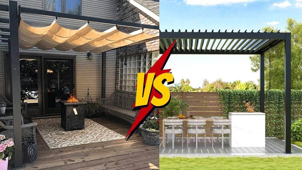 Louvered Pergola VS Retractable Pergola, Which Is Better?