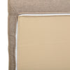 4 Piece Brown Outdoor Compressed Foam Sectional Sofa Lounger and Table Set