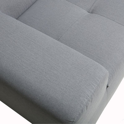 2 Place SeatingGray Outdoor Compressed Foam Sofa Set