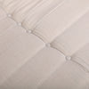 5 Piece Beige Outdoor Compressed Foam Loveseat Sofa Chairs and Table Set