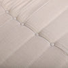5 Piece Beige Outdoor Compressed Foam Loveseat Sofa Chairs and Table Set