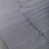 5 Piece Gray Outdoor Compressed Foam Loveseat Sofa Chairs and Table Set
