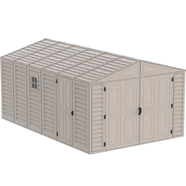 10.5x18 ft Vinyl Garage Storage Shed main 01
