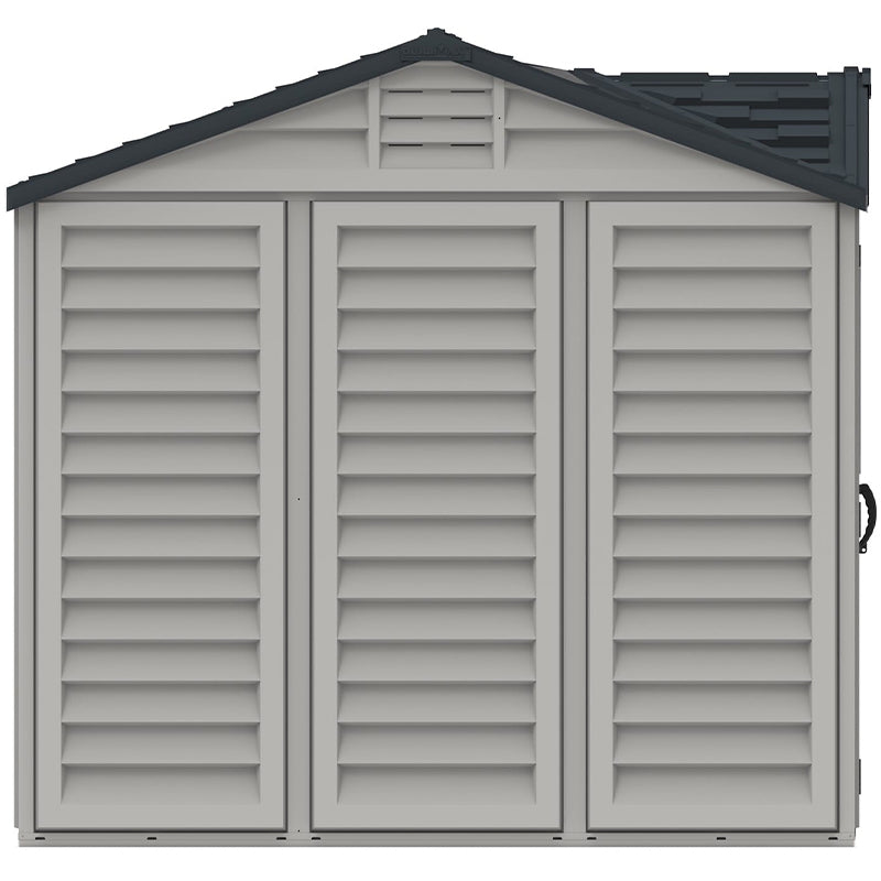 DuraMax 10.5×8 ft APEX PRO Storage Shed With Foundation Kit