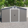 10x12 ft Metal Outdoor Storage Shed main 03