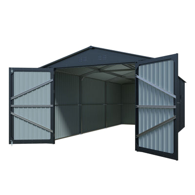 10x20 ft Metal Storage Shed Plus CheryLife