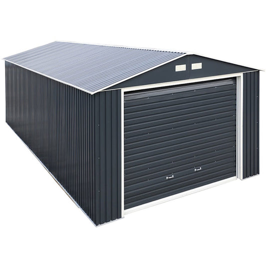 DuraMax 12x20 ft Metal Garage, Metal Storage Shed