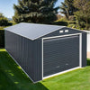 12x20ft Metal Garage Shed 16