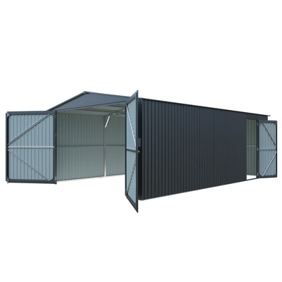 13x20 ft Metal Storage Shed Plus CheryLife