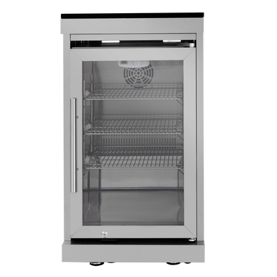 CheryLife All-in-One Outdoor Kitchen Island 85" – 85000 BTU Gas Grill with Built-in Refrigerator, Wine Cooler, Rotisserie & Granite Countertops