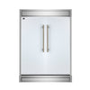 Forno Maderno 2-28-Inch Wide Convertible Refrigerator/Freezer in White, Decorative Trim, 27.2 cu.ft, 84-Inch High, ENERGY STAR Certified