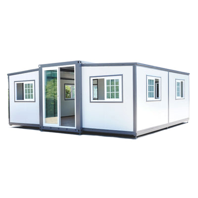 19x20 ft Expandable Prefab House with Cabinet