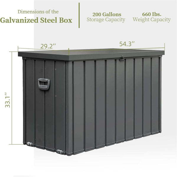 200 Gallon Outdoor Storage Deck Box