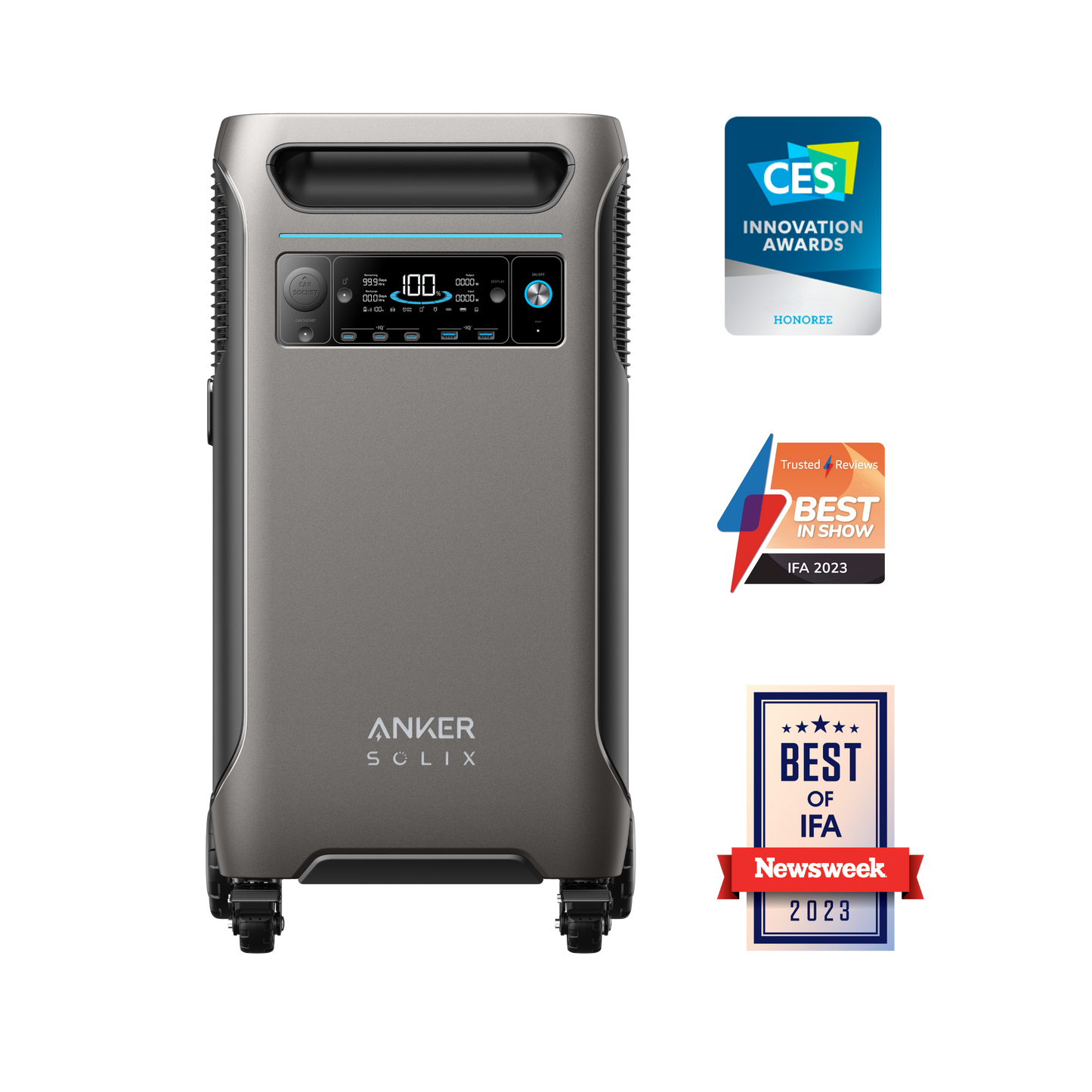 Anker SOLIX F3800, 3.84kWh Capacity Portable Power Stations