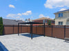 10x13 ft Aluminum Pergola Kit with Adjustable Louvered Roof