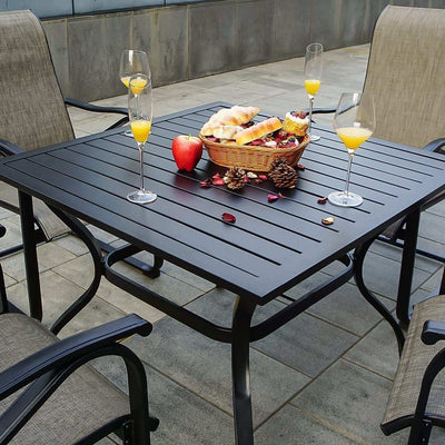 37" Square Outdoor Dining Table - CheryLife