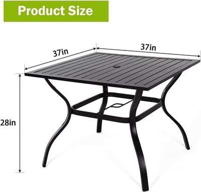 37" Square Outdoor Dining Table - CheryLife