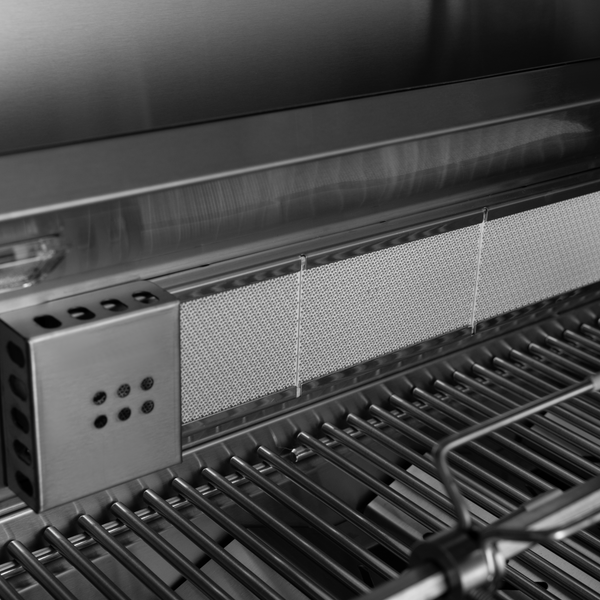 Cherylife 46-Inch 6-Burner 85,000 BTU Gas Grill Island – Stainless Steel Outdoor Kitchen with Rotisserie, Granite Countertops, Storage & ETL Certification