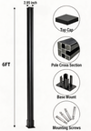 CheryLife 6 Ft Above Ground Fence Post