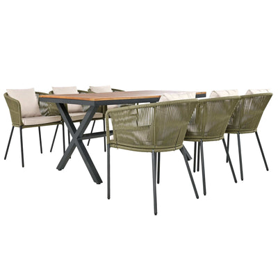 7 Pieces Patio Dining Set details FG201234AAE 011
