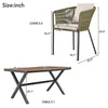 7 Pieces Patio Dining Set details FG201234AAE 017