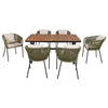 7 Pieces Patio Dining Set details FG201234AAE 08