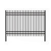 10x7 ft Steel Fence with 4 Rails, 30 Panels