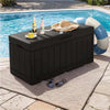 82 Gallon Deck Boxes Resin Outdoor Storage - Cherylife.