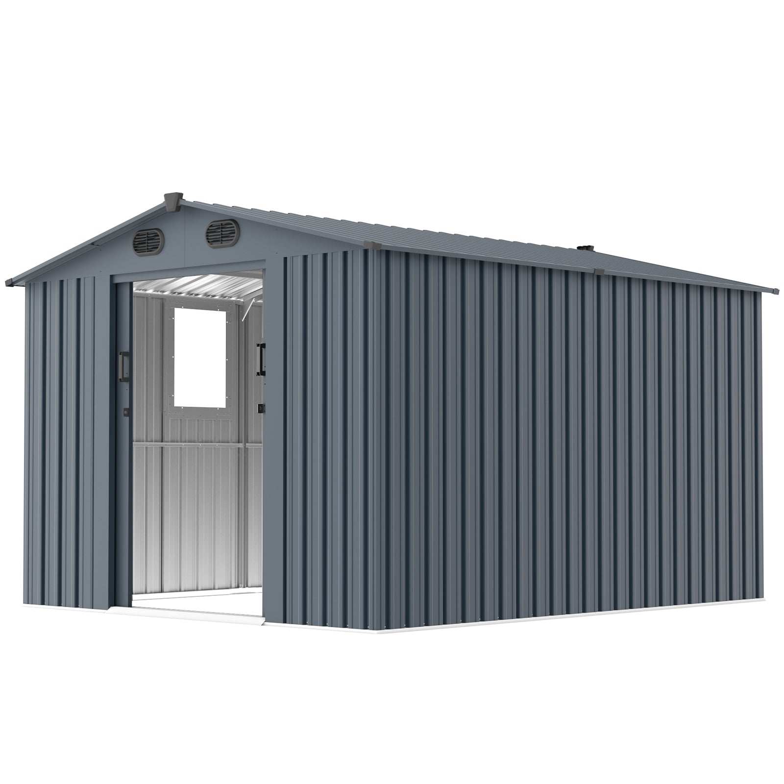 8x10 FT Outdoor Storage Shed main details 011