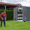 8x10 FT Outdoor Storage Shed main details 02