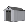 8x10 ft Plastic Storage Shed For Backyard Garden Big Spire Tool 
