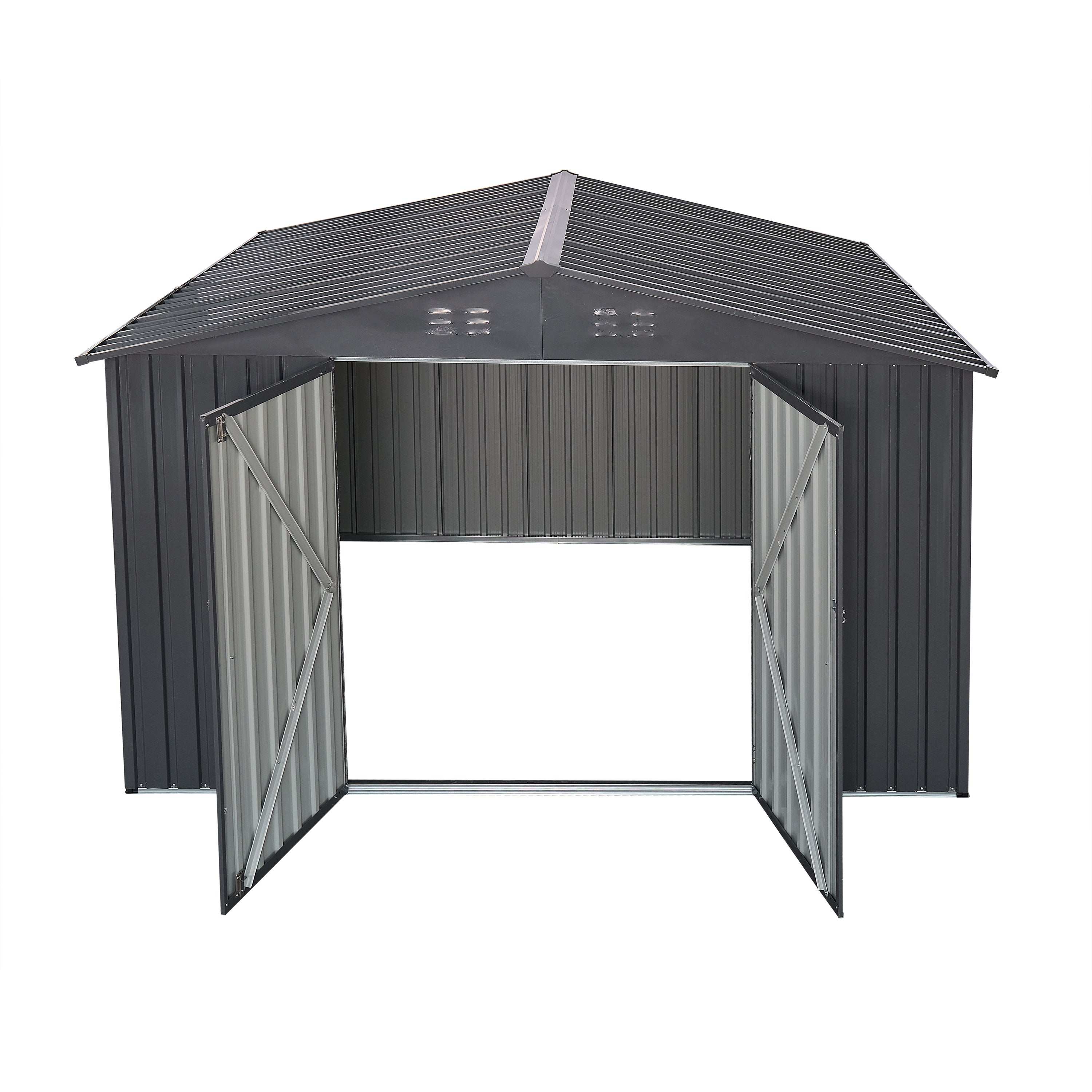 8x12 ft Metal Storage Sheds - CheryLife