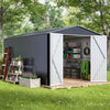 8x12 ft Metal Storage Sheds - CheryLife