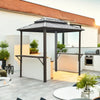 8×6 ft Grill Gazebo, Aluminum BBQ Gazebo